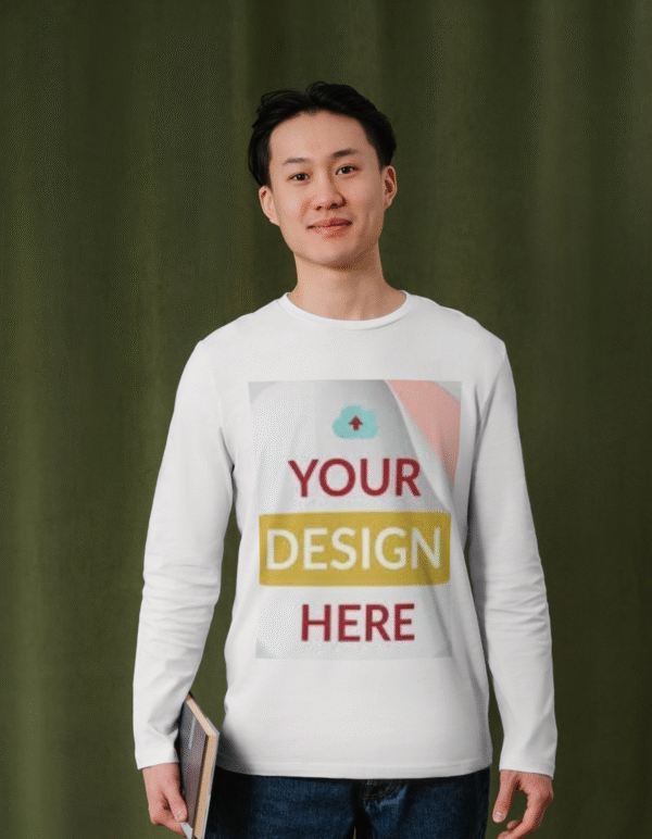 TAPASVINI Custom Print 100% Polyester T-Shirt – Unisex | Lightweight & Soft Fit