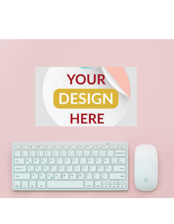 Premium Custom Mouse Pad – Smooth, Durable & Anti-Slip for Office, Gaming & Everyday Use